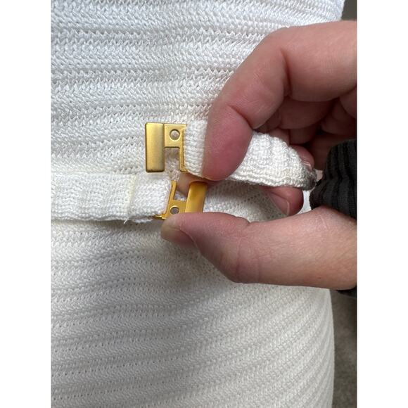 NEW REVOLVE L’Academie by Marianna Haylee Mini Dress White Size Medium NWT - Picture 10 of 13